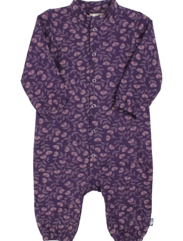 Danefæ ORGANIC - Daneteddy Suit Black Mauve FLEURIE | Heldragter