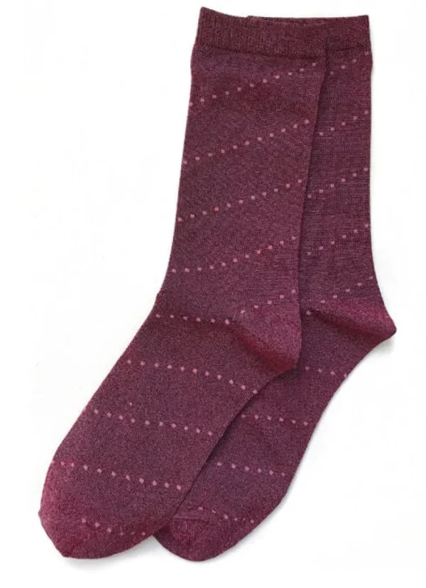 Danefæ Pico CPH Dot Stripe Strømpe | Dame Strømper