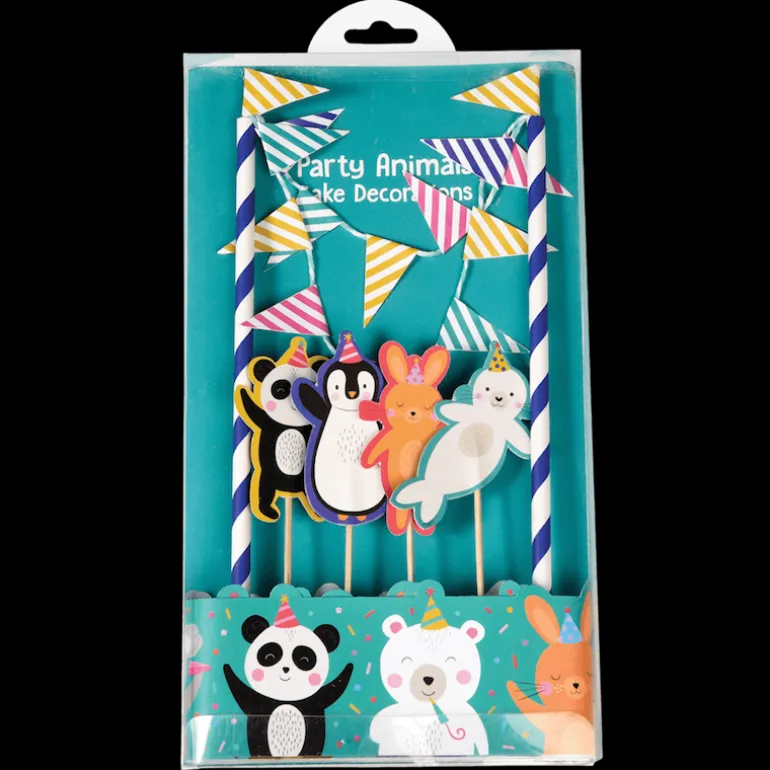 Danefæ RL Cake Bunting Party Animals | Bagehjørnet