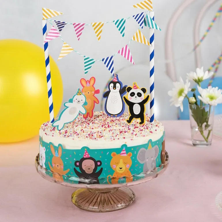 Danefæ RL Cake Bunting Party Animals | Bagehjørnet
