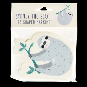 Danefæ RL Napkins (Pack of 16) Sydney the sloth | Festudstyr