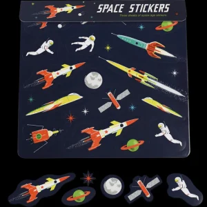 Danefæ RL Stickers - 3 Sheets Space Age | Kreativ Leg
