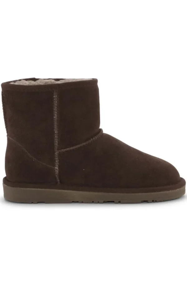 Danefæ Rugged Gear Bondi Low Dark Brown | Dame Støvler | Vinterbadekåbe