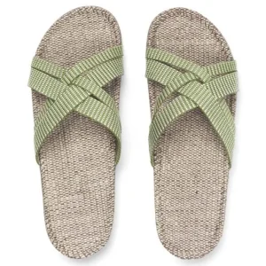 Danefæ Shangies Women Green Leaves | Dame Sandaler