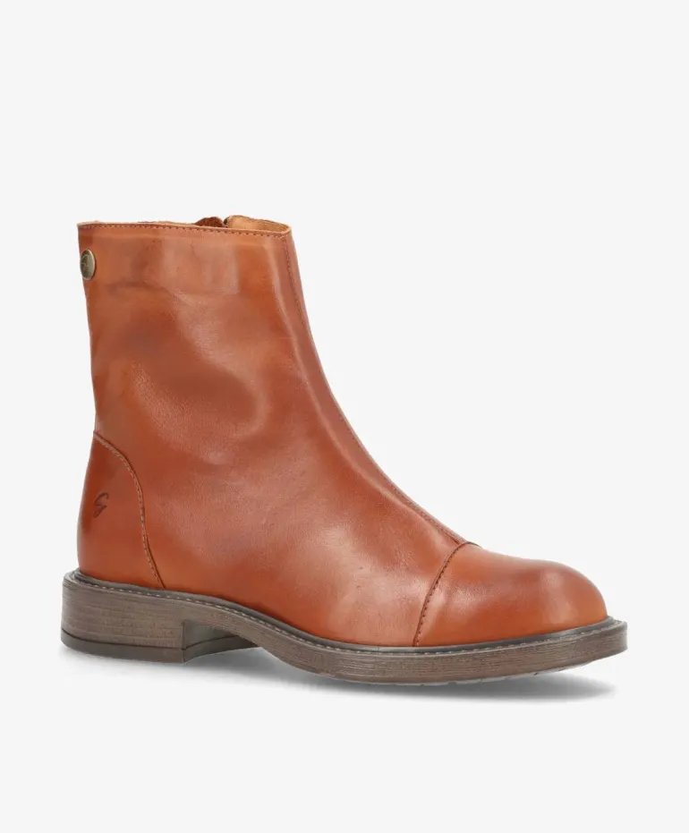 Danefæ Shoedesign Cph Dayton Leather Brandy | Dame Støvler