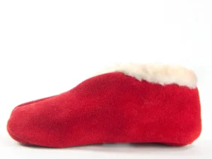 Danefæ Spanish Slof Kids Red | Børn Sko | Hjemmesko