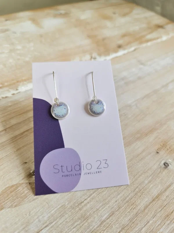 Danefæ Studio 23 Drop Earring Pair Heather | Dame Smykker