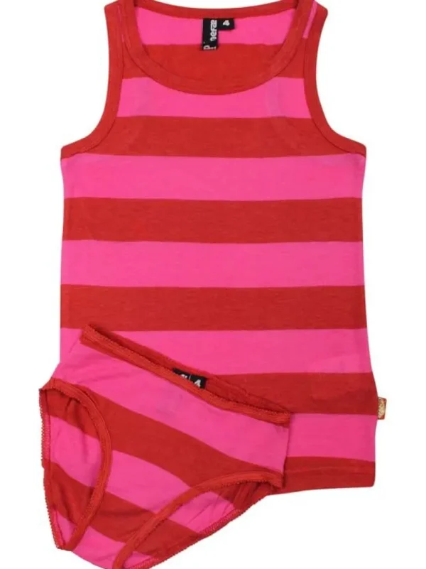 Danefæ Tibet Wool Saet Dk Rust/Hot Pink | Børn Uld