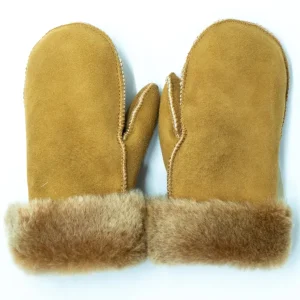 Danefæ Uldluffer Kids Caramel | Børn Uld | Vanter Og Huer