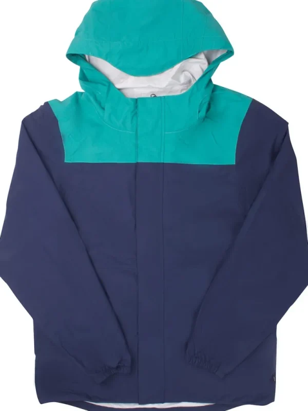Danefæ Viksoe Rain Navy/Abyss Green | Regnfrakker