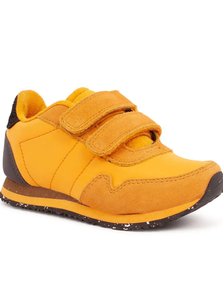Danefæ WODEN Nor Suede Autumn Blaze | Børn Sneakers