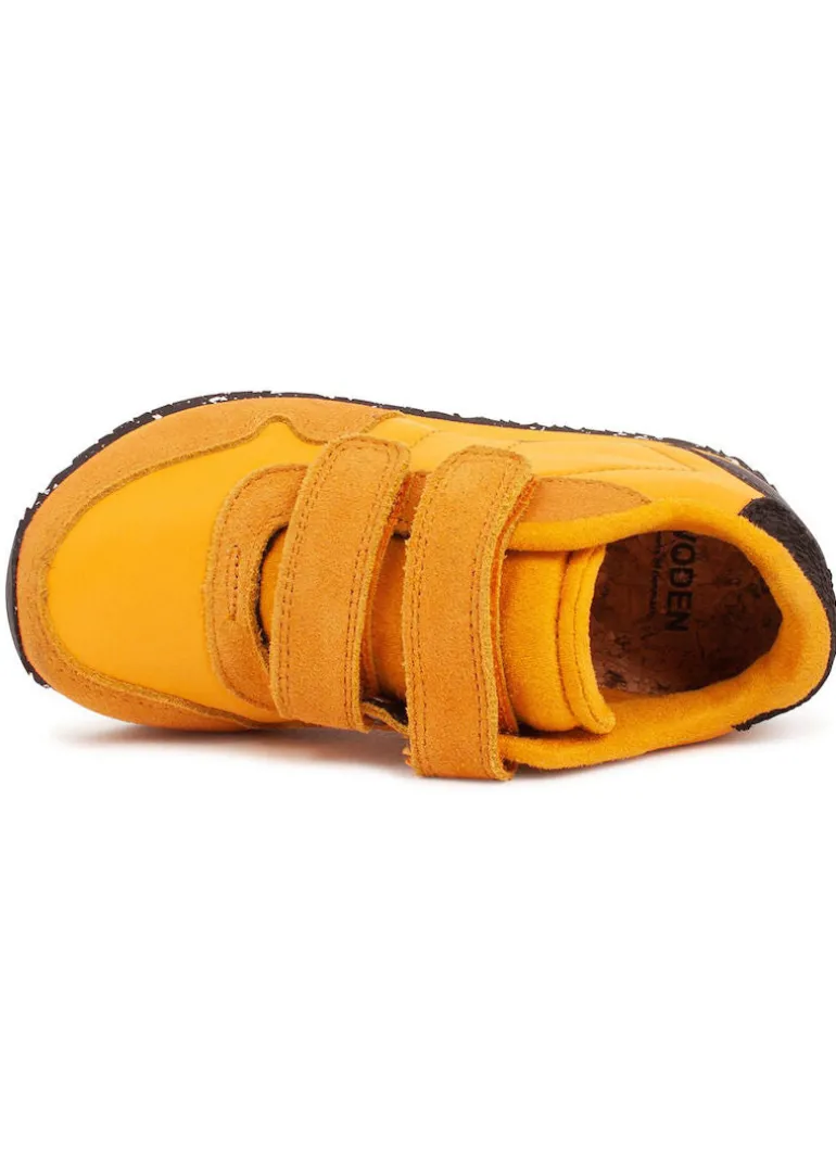 Danefæ WODEN Nor Suede Autumn Blaze | Børn Sneakers