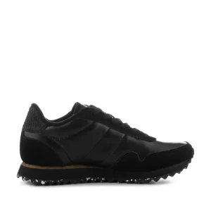 Danefæ WODEN Nora III Metallic Nylon Black | Dame Sneakers