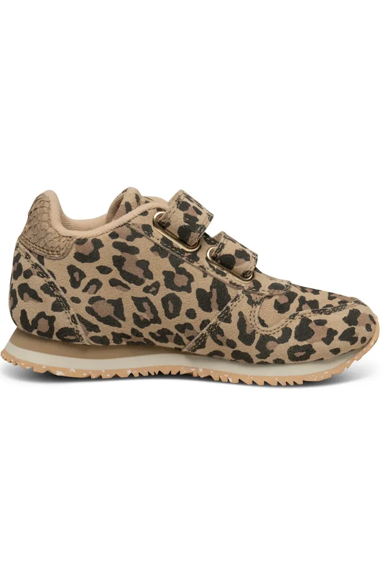 Danefæ WODEN Ydun Leo Leopard | Børn Sneakers | Sko