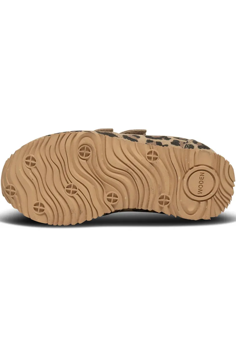 Danefæ WODEN Ydun Leo Leopard | Børn Sneakers | Sko