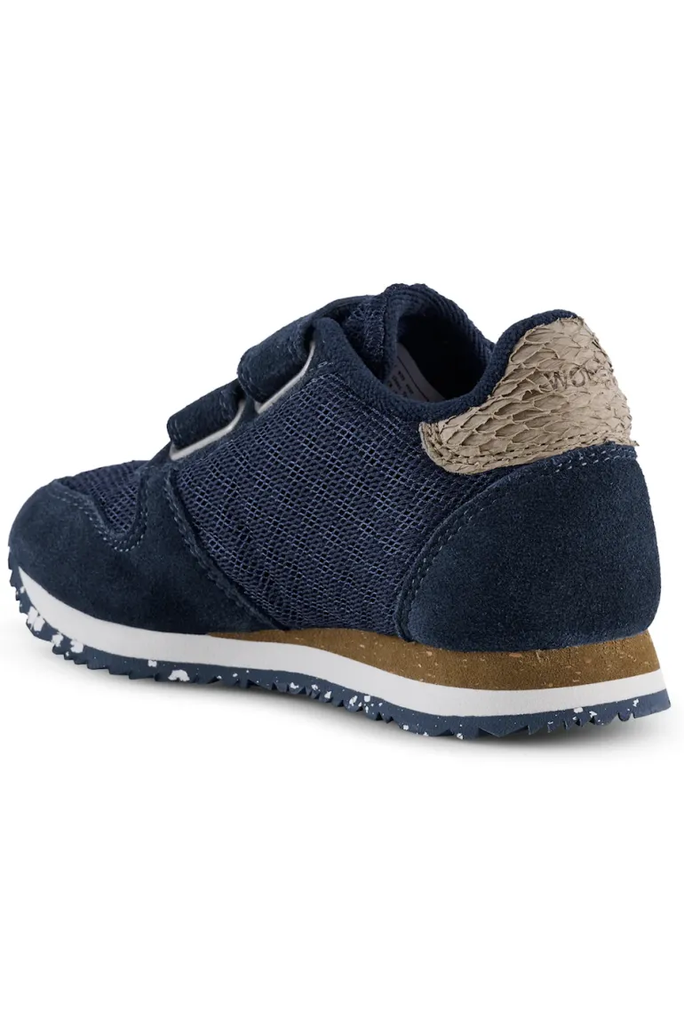 Danefæ WODEN Ydun Suede Mesh Kids Navy | Børn Sneakers | Sko