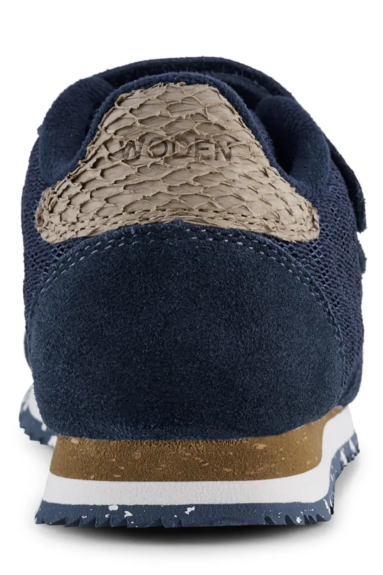 Danefæ WODEN Ydun Suede Mesh Kids Navy | Børn Sneakers | Sko